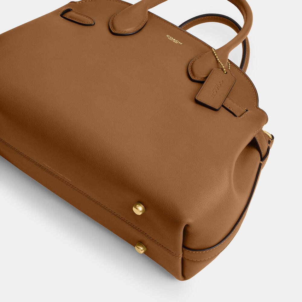Coach Soft Empire Carryall Bag 28 - Picture 3 of 9